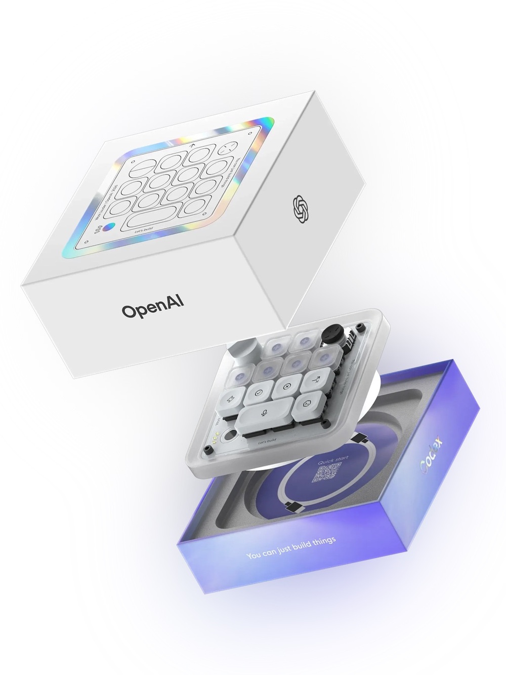 OpenAI's Codex Micro Keyboard silent brand new and sealed